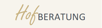 Logo Entwurf nur Text beige